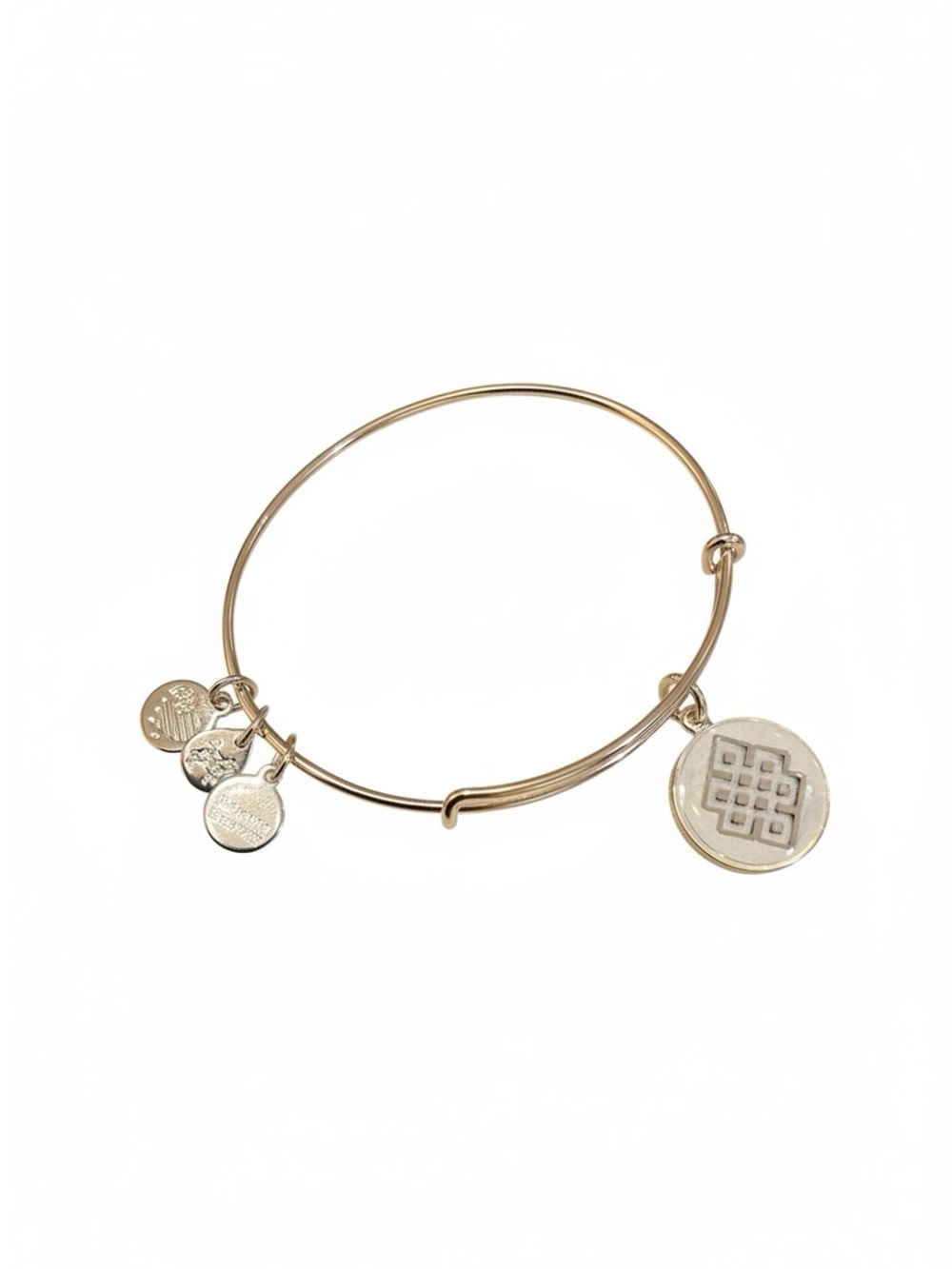 Alex and Ani Endless Knot charm bangle NWT